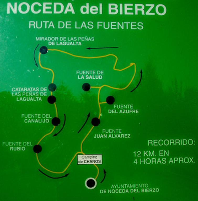 Las Fontaninas Noceda del Bierzo Exteriör bild